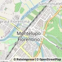 Map Montelupo Fiorentino