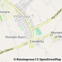 지도 Colli al Metauro