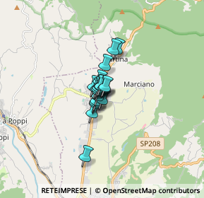 Mappa Via del Tessitore, 52010 Bibbiena AR, Italia (0.655)