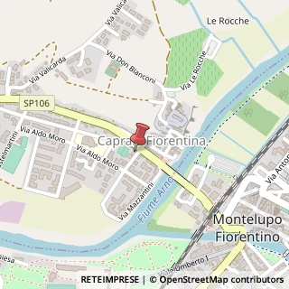 Mappa Via G. Verdi, 6, 50050 Capraia e Limite, Firenze (Toscana)