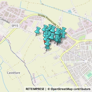 Mappa Via del Castelluccio, 50054 Fucecchio FI, Italia (0.22308)