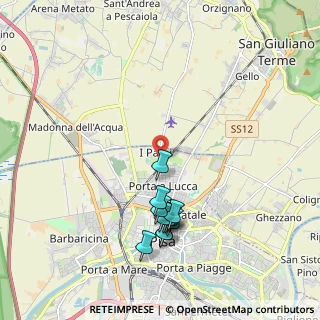 Mappa Via Salvo D'Acquisto, 56025 Pisa PI, Italia (2.00273)