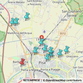 Mappa Via Salvo D'Acquisto, 56025 Pisa PI, Italia (2.32083)