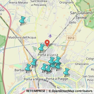 Mappa Via Salvo D'Acquisto, 56025 Pisa PI, Italia (2.39909)