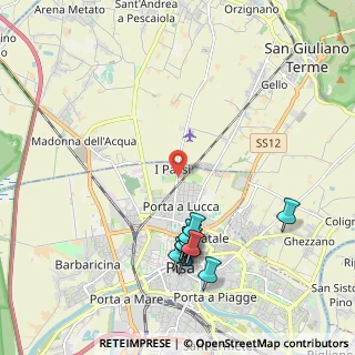 Mappa Via Salvo D'Acquisto, 56025 Pisa PI, Italia (2.27818)