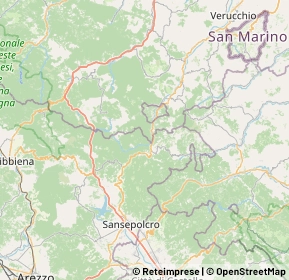 Mappa 52032 Badia Tedalda AR, Italia (17.899)