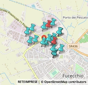 Mappa Via Don Giovanni Minzoni, 50054 Fucecchio FI, Italia (0.2825)