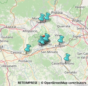 Mappa Via Don Giovanni Minzoni, 50054 Fucecchio FI, Italia (8.13818)
