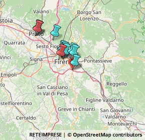 Mappa Via volta angolo, 50012 Bagno a Ripoli FI, Italia (10.45692)