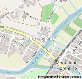 Mappa Via papa giovanni xxiii, 50050 Montelupo Fiorentino FI, Italia (0.19615)