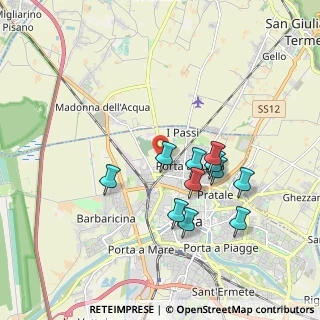 Mappa Via S. Iacopo, 56123 Pisa PI, Italia (1.69909)