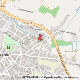 Mappa Via Umberto Giordano, 59/61, 50054 Fucecchio, Firenze (Toscana)