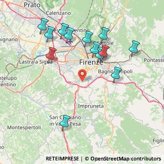 Mappa Parigi FI, Italia (8.9146153846154)