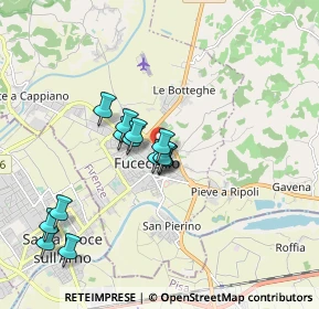 Mappa Via Vincenzo Bellini, 50054 Fucecchio FI, Italia (1.58357)