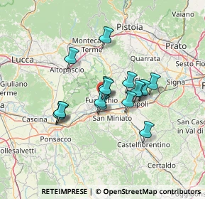 Mappa Via Vincenzo Bellini, 50054 Fucecchio FI, Italia (10.5625)