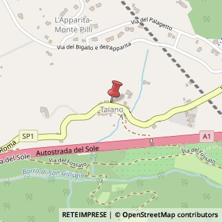 Mappa Via Roma, 569, 50012 Bagno a Ripoli, Firenze (Toscana)