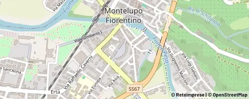 Mappa Montelupo Fiorentino