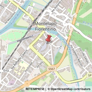 Mappa Piazza Dell'Unione Europea, 35, 50056 Montelupo Fiorentino, Firenze (Toscana)