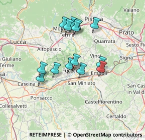 Mappa Via Francesco Petrarca, 50054 Fucecchio FI, Italia (12.18214)