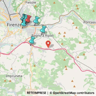 Mappa Via del Petriolo, 50012 Antella FI, Italia (5.49)