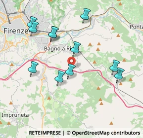Mappa Via del Petriolo, 50012 Antella FI, Italia (4.03818)