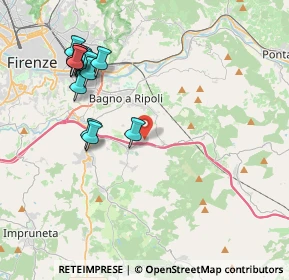 Mappa Via del Petriolo, 50012 Antella FI, Italia (4.43)