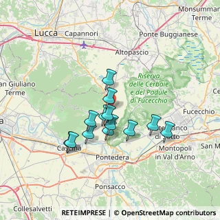 Mappa Via della Gazza Ladra, 56032 Buti PI, Italia (5.68308)