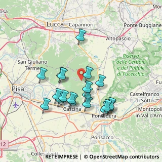 Mappa Località Boddo, 56032 Buti PI, Italia (6.88263)