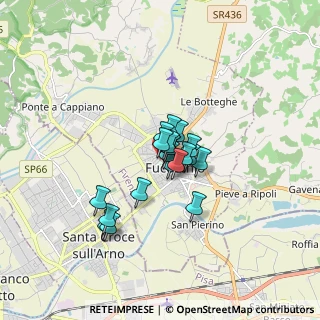 Mappa Viale B. Buozzi, 50054 Fucecchio FI, Italia (1.0165)