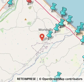 Mappa Via breccioncino, 61039 San Costanzo PU, Italia (6.6705)