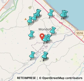 Mappa Via breccioncino, 61039 San Costanzo PU, Italia (3.58214)