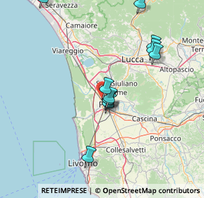 Mappa Via di Campaldo, 56122 Pisa PI, Italia (14.45273)