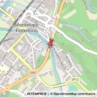 Mappa Via tosco romagnola 10, 50056 Montelupo Fiorentino, Firenze (Toscana)