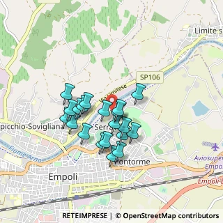 Mappa Ticino, 50053 Empoli FI, Italia (0.7145)