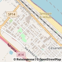 Mapa Senigallia