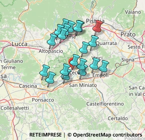Mappa Via della Querciola, 50054 Fucecchio FI, Italia (11.218)