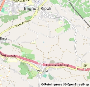 Mappa 50012 Bagno a Ripoli FI, Italia (0.83462)