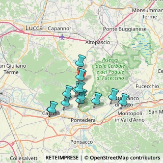 Mappa Via A. Manetti, 56032 Buti PI, Italia (6.19846)