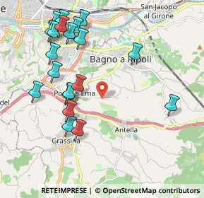 Mappa Via del Carota, 50012 Bagno a Ripoli FI, Italia (2.3315)
