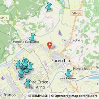 Mappa , 50054 Fucecchio FI, Italia (3.15077)