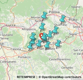 Mappa , 50054 Fucecchio FI, Italia (9.27308)