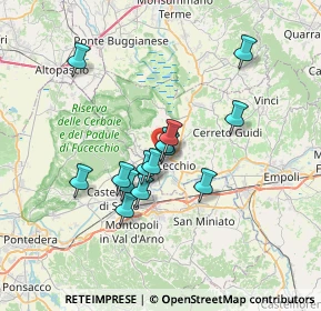Mappa , 50054 Fucecchio FI, Italia (5.78214)