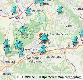Mappa , 50054 Fucecchio FI, Italia (10.087)