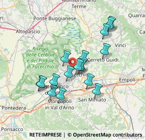 Mappa , 50054 Fucecchio FI, Italia (6.15)