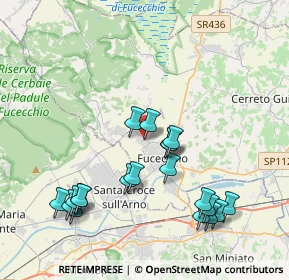 Mappa Via Ragazzi Del, 50054 Fucecchio FI, Italia (4.331)