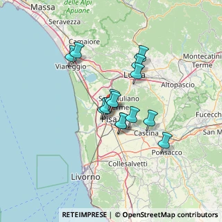 Mappa Via Thomas Edison Gello, 56123 Pisa PI, Italia (10.49143)