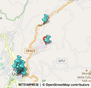 Mappa Località Sasso, 61029 Urbino PU, Italia (1.53462)