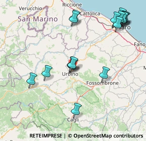 Mappa Località Sasso, 61029 Urbino PU, Italia (19.57353)