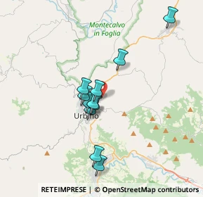 Mappa Località Sasso, 61029 Urbino PU, Italia (2.96364)