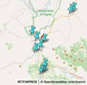 Mappa Località Sasso, 61029 Urbino PU, Italia (4.04455)